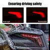 For Can-Am Maverick X3 XDS XRS Max Turbo R 2017 2018 2019 2020 2021 2022 2023 2024 Rear LED Tail Light Assembly ABS Red/Smoke