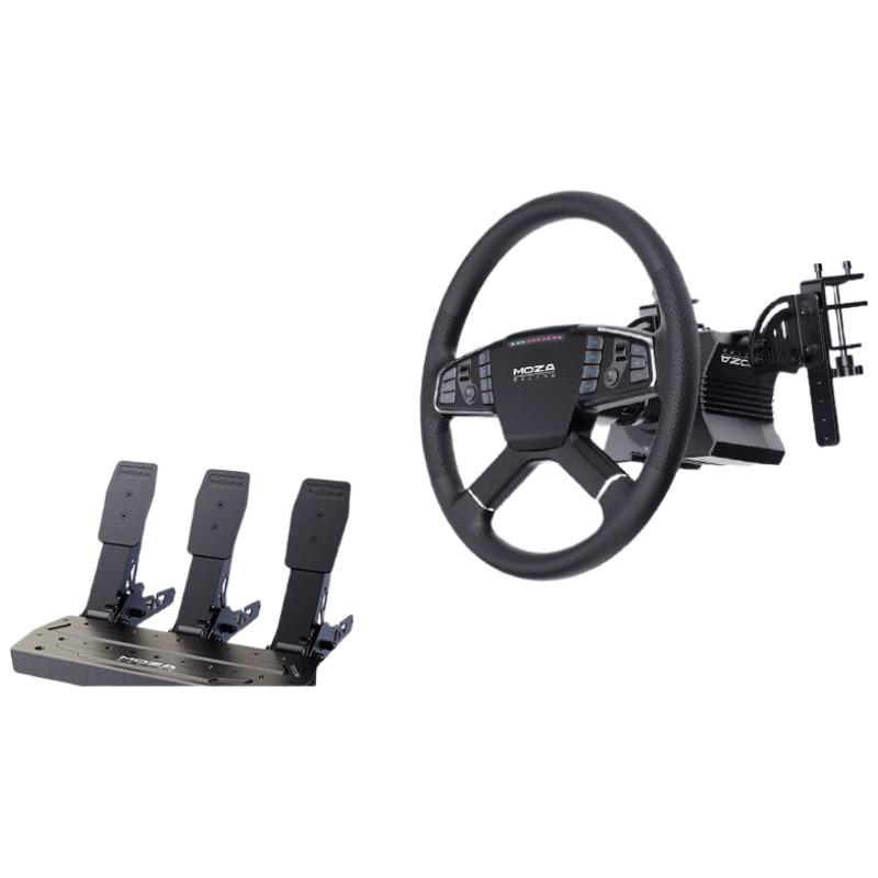

Комплект рулевого колеса MOZA R5 для симулятора грузовика для ПК
