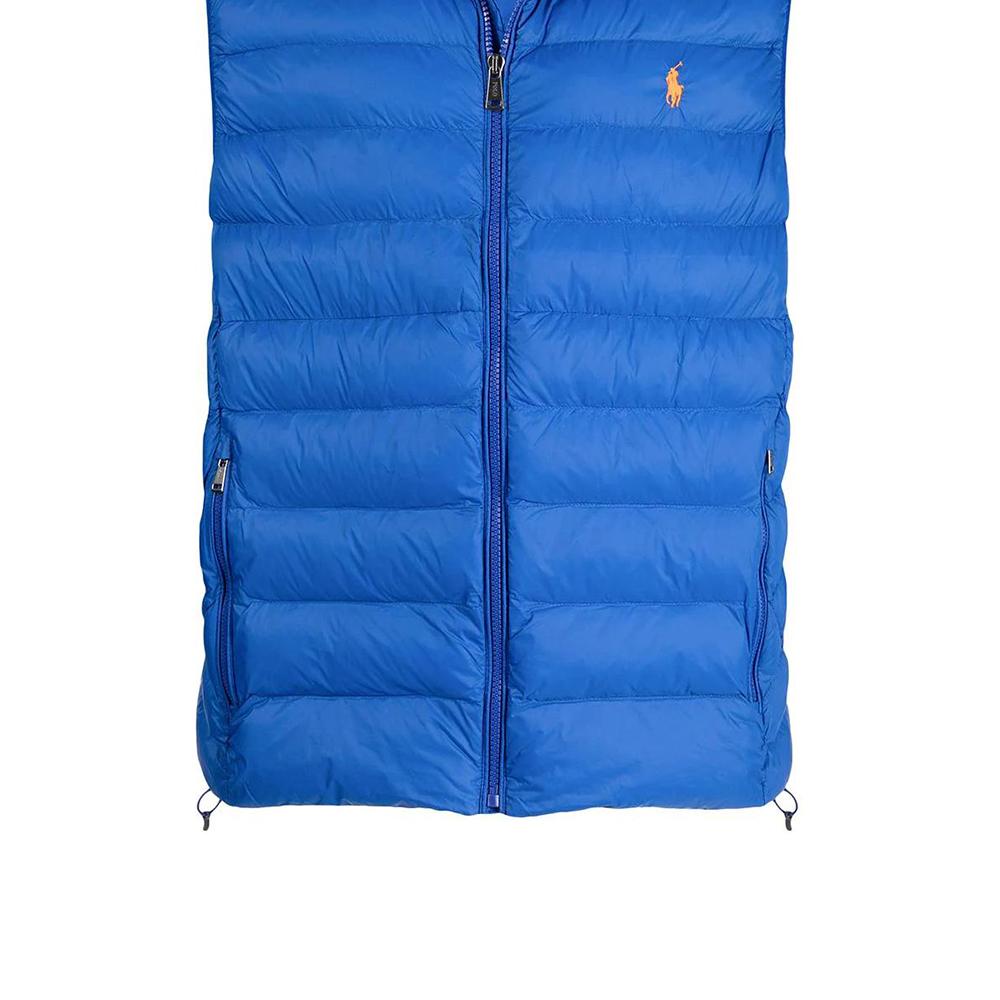 Polo Ralph Lauren Solid Color Logo Embroidered Vest Men Vests Blue 710810898-006