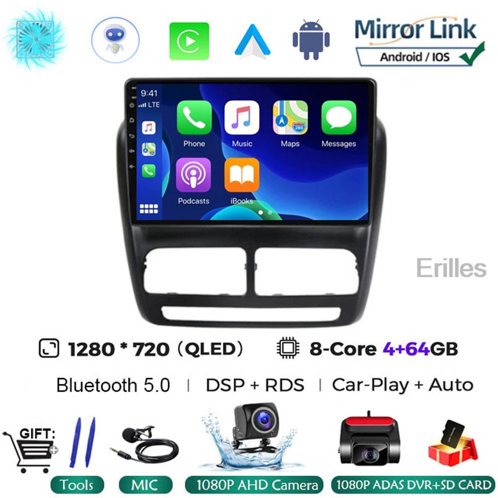 Android 14 Car Radio For FIAT DOBLO / OPEL COMBO TOUR 2010-2015 GPS Navi 1280*720 QLED DSP Carplay Multimedia Player NO DVD