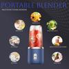 Portable Blender USB Rechargeable, 14oz Personal Smoothie Maker with 6 Blades, Travel Juice Cup for Gym, Office, Outdoor