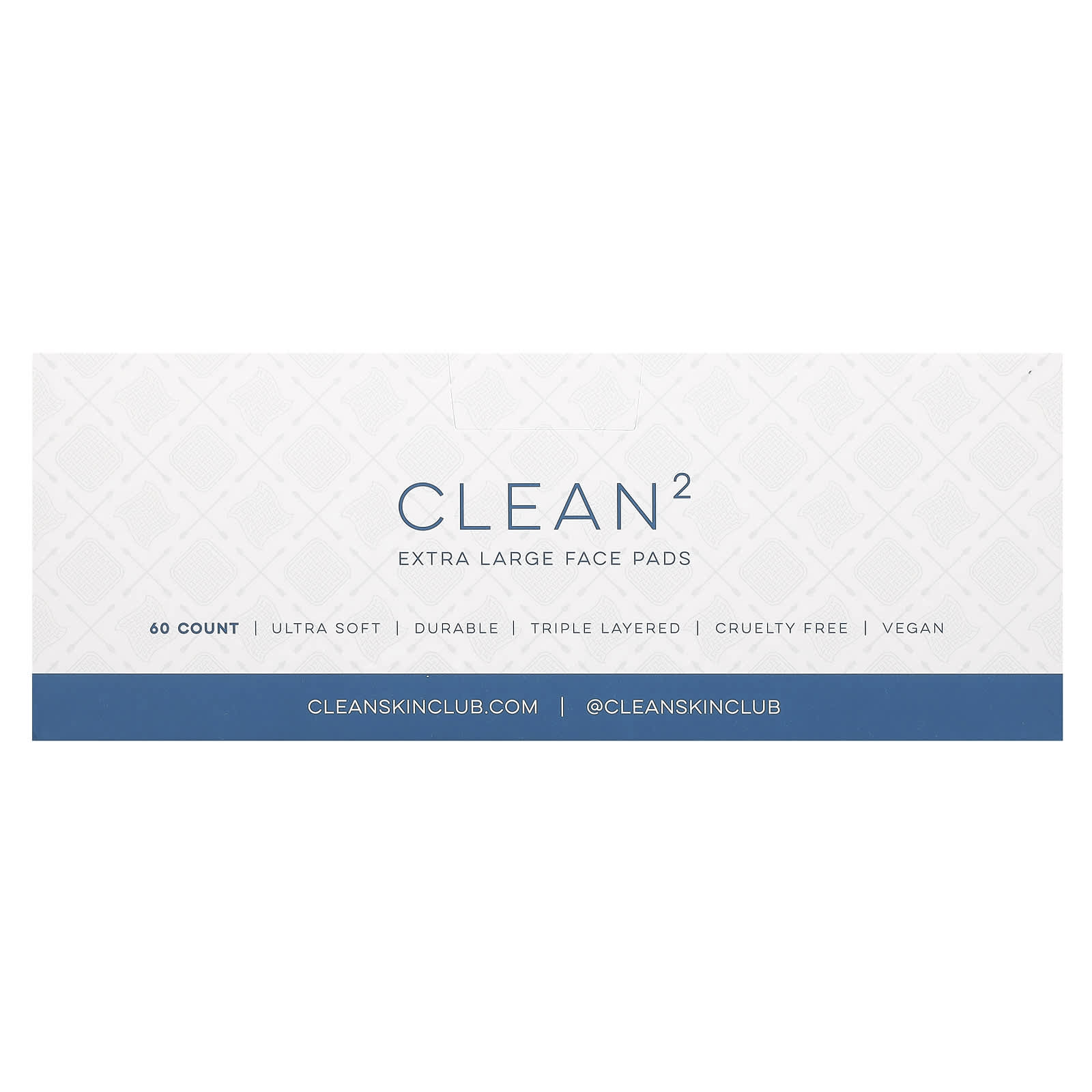 

Clean2 Ватные диски для лица, очень большие, 60 штук