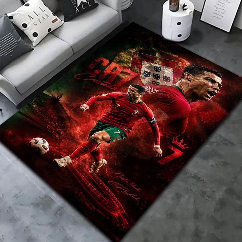 CR7 Carpet Rug for Living Room Bedroom Home Sofa Decoration,Kids Play Non-slip Floor Mat
