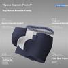 HLA [Space Capsule Pouch] Men's Underwear 25 New Pure Cotton 10A Antibacterial Boxer Briefs 3-Pack
