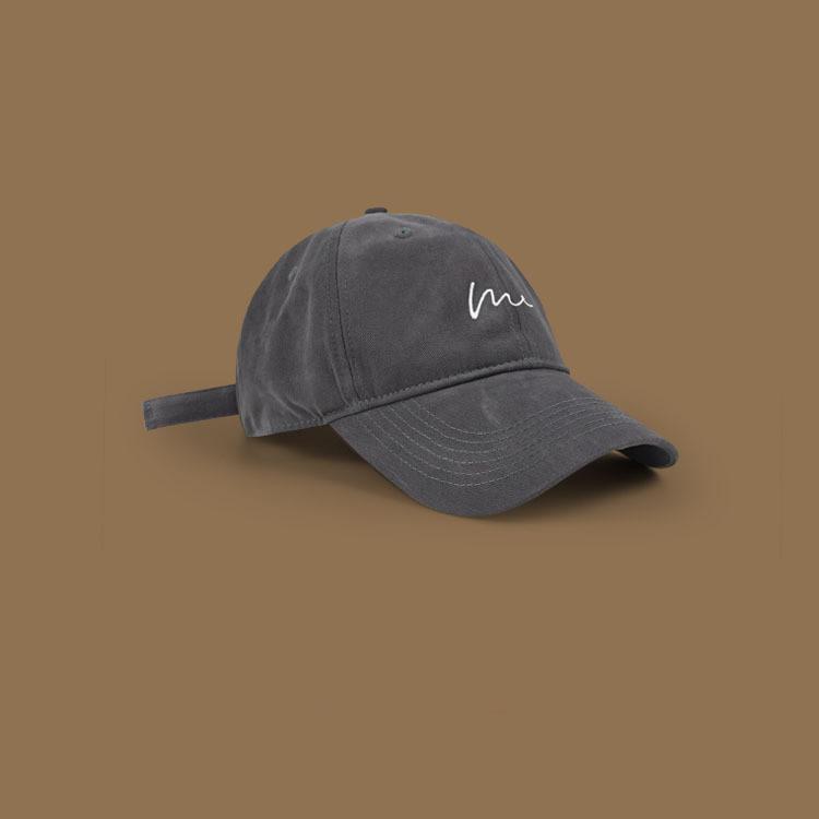 Unisex Trendy Baseball Cap With Large Visor And Text Print In Colors Multiple