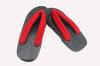 Convenient White and Black Geta Sandals Are Perfect for Japanese Cosplay and General The Simple Red Straps Make Them Perfect for and Size Naissant's