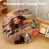 8‑Rib Automatic Umbrella, Selena Gomez Design Foldable Umbrella for Sun Rain Protection Travel
