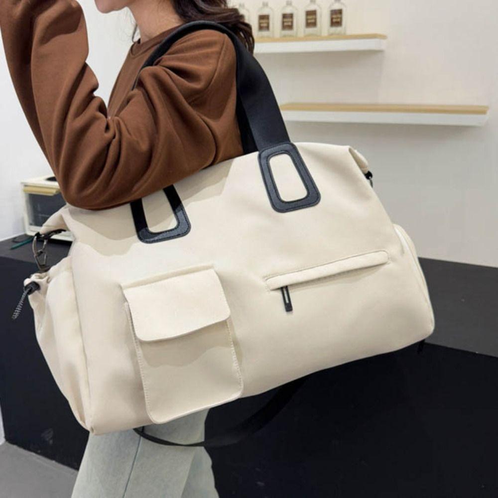 Carry On Travel Duffle Bag Large Capacity Weekender  Tote Bag Fitness Gym Bag  for Men And Women