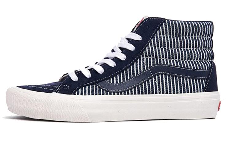 Скейтборд. Vernon Mills x Sk8 Vans-Hi Reissue Vlt Lx  Parisian Night  VN0A4BVHVY7 41