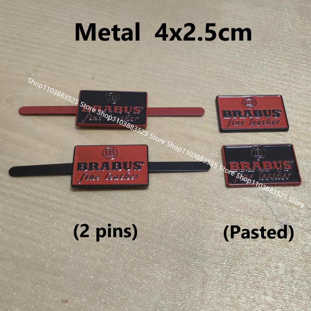 Metal 40x25mm Car Emblem Seat Badge Nameplate Label for Smart W204 G W205 W254 GLC W176 GLS CLA G63 G65 W463 G500 G350