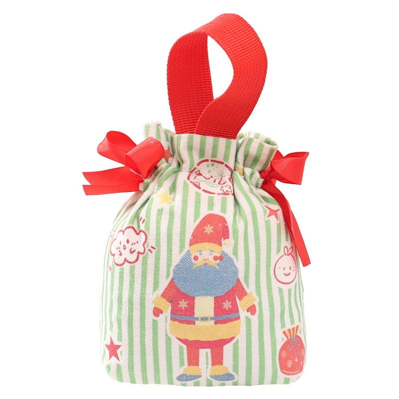 Świąteczne Torebki na Cukierki Worek Prezentowy ze Sznurkiem Dekoracje Stołu Bożonarodzeniowego Torba z Mikołajem Opakowanie na Ciasteczka Torebka Nowy Rok 2025