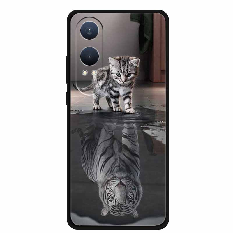 For OnePlus Nord CE4 Lite Case Global Luxury Soft Silicone TPU Back Cover for 1+ OnePlus Nord CE 4 Lite Cartoon Protective Cases