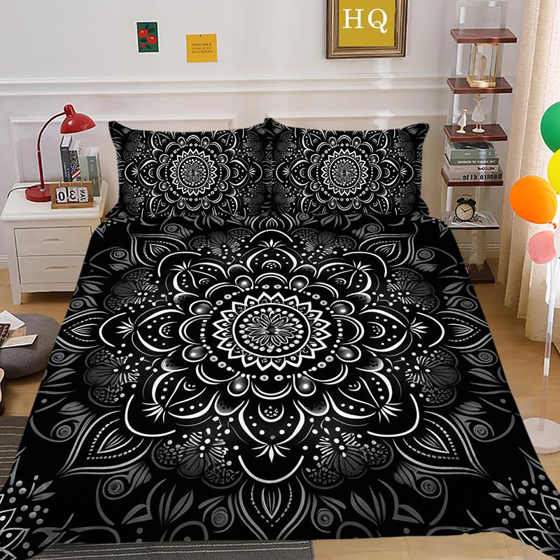Kemila Black Camel Bettwäsche Dream 3D-Bettbezug und Kissenbezug, Doppelbett-Set, Digitaldruck-Bettwäsche
