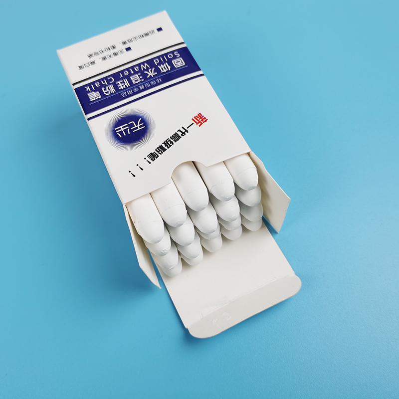 Washable, Vivid Water-Soluble Chalk: Dust-Free, Colorful, Erasable, with Clip for Teachers and Kids