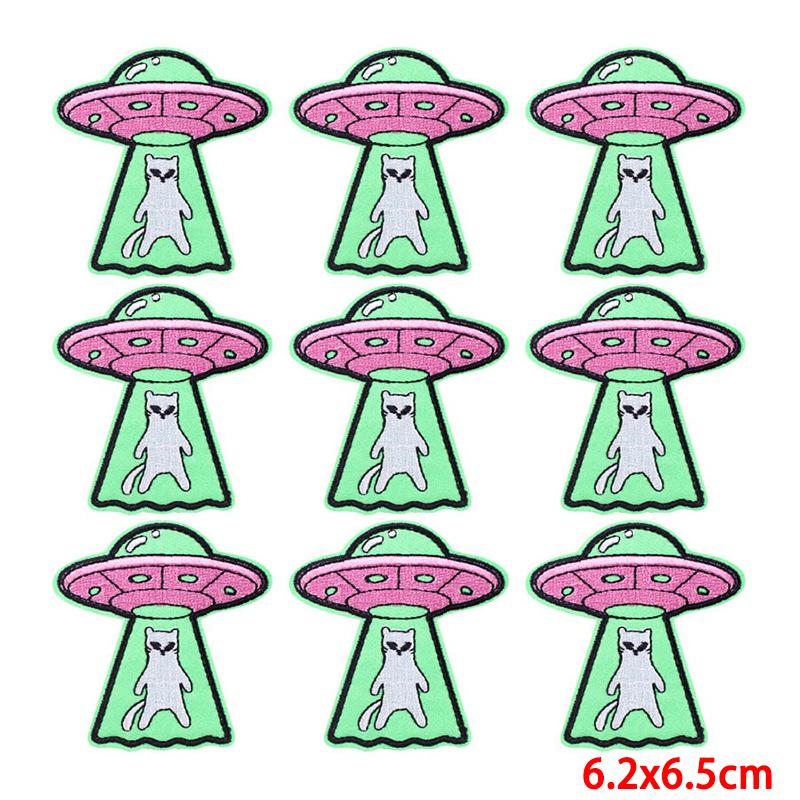 10 pezzi/lotto toppa da ricamo all'ingrosso termoadesiva sulle toppe per abbigliamento toppe su vestiti giacche decorazioni applique forniture per cucire