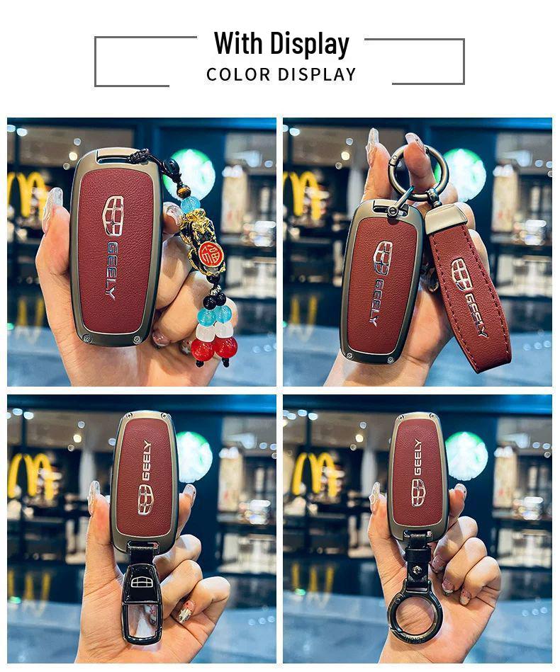 Geely Boyue, Emgrand GL, Vision X6/X3, Borui GE, Binrui Car Key Cover for Men & Women