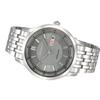 PRESAGE SNZH31J1 Men's Automatic Mechanical Watch - Dark Gray Dial, Stainless Steel Strap, Sapphire Mirror, 100m Waterproof, Date and Week Display