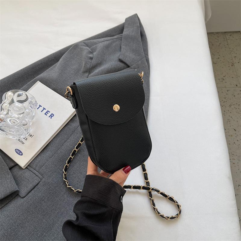 Bags With Mobile Phones, Women'S Messenger Bags, Women'S French Niche Design, Shoulder Chain Bags, Women
