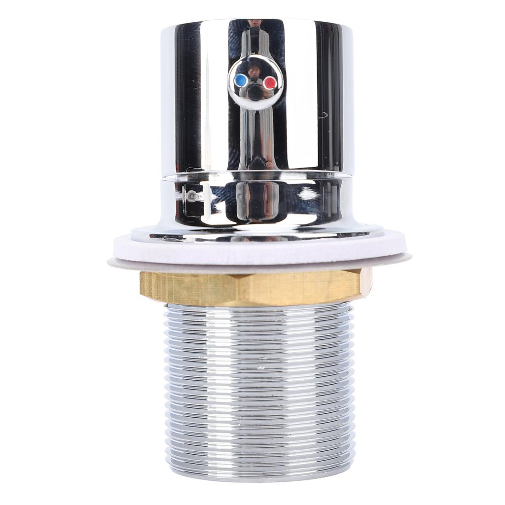 Hot Cold Water Mixing Valve Stainless Steel Accurate Regulation RV Embedded Shower Mixer Valve for Bathtub