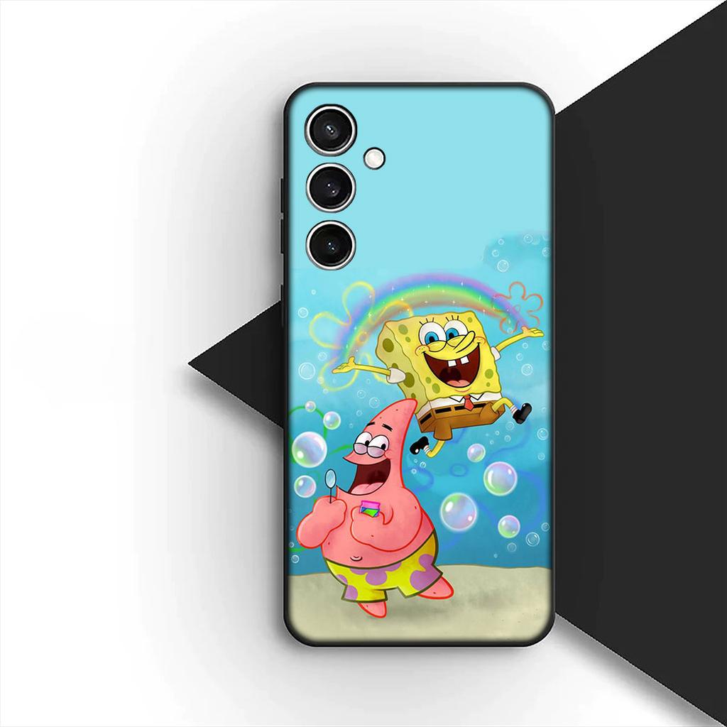 Cover for Huawei P30 P20 Mate 20 Pro Lite Y7 Y6P Y7A 2019 Nova 5T 3I Casing Phone Case S-SquarePants-Lovely S-SpongeBobs-Anime