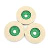 Metal Rust Removal Wool Polishing Disc Wear Resistant Wool Polishing Pad  Ceramic