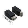 USB2.0 Type A Female To Type B Female Adapter for Versatility Device Compatibility A/B 2.0 Square Female Connectors