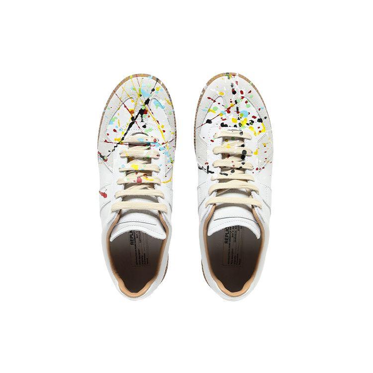 Maison Margiela Replica Low Paint Splatter - Grey Men Sneakers S58WS0101-P1892-961
