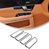 For Jaguar XF 2008-2015 XJ 2010-2019 Aluminum Alloy Car Shift Button Frame Decorative Sticker Car Interior Accessories ZZ7