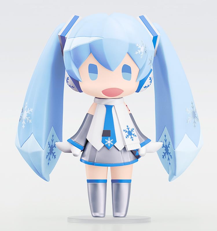 GOOD SMILE Snow Miku Plastic Painted Movable Figure HELLO! HELLO! Non-scale