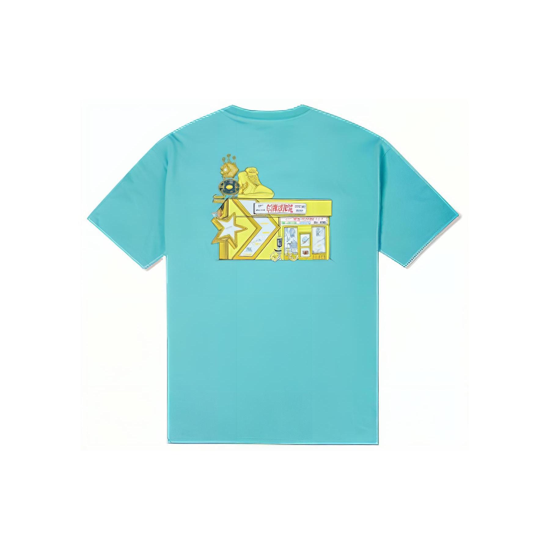 Converse T Shirt Men`s Light Blue