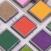 Ink Pad Stamp Pads Fingerprint Inkpad Square Sponge Multi-color Art Decor Scrapbooking Drawing Toys DIY Office & School Supplies