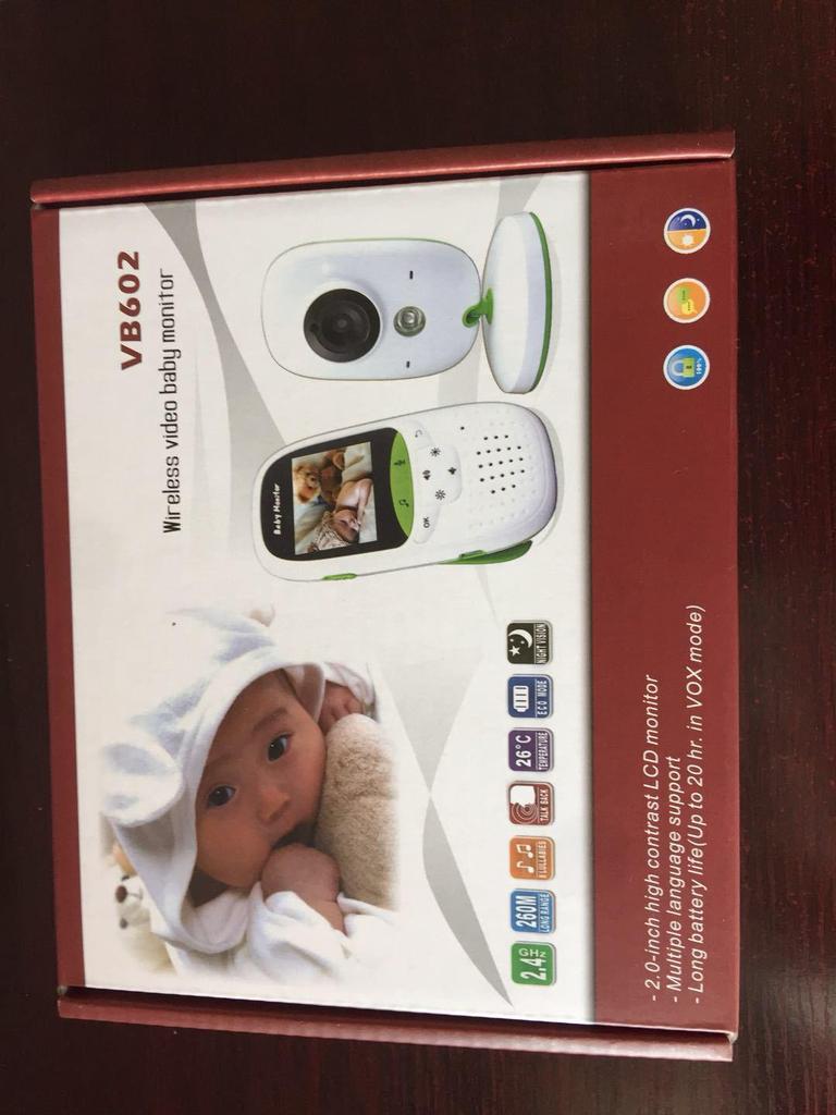 VB602 Night Vision Baby Monitor Caregiver Tool