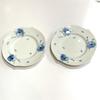 Meissen Floral 2 Pieces Set The Dishes Pottery White/blue
