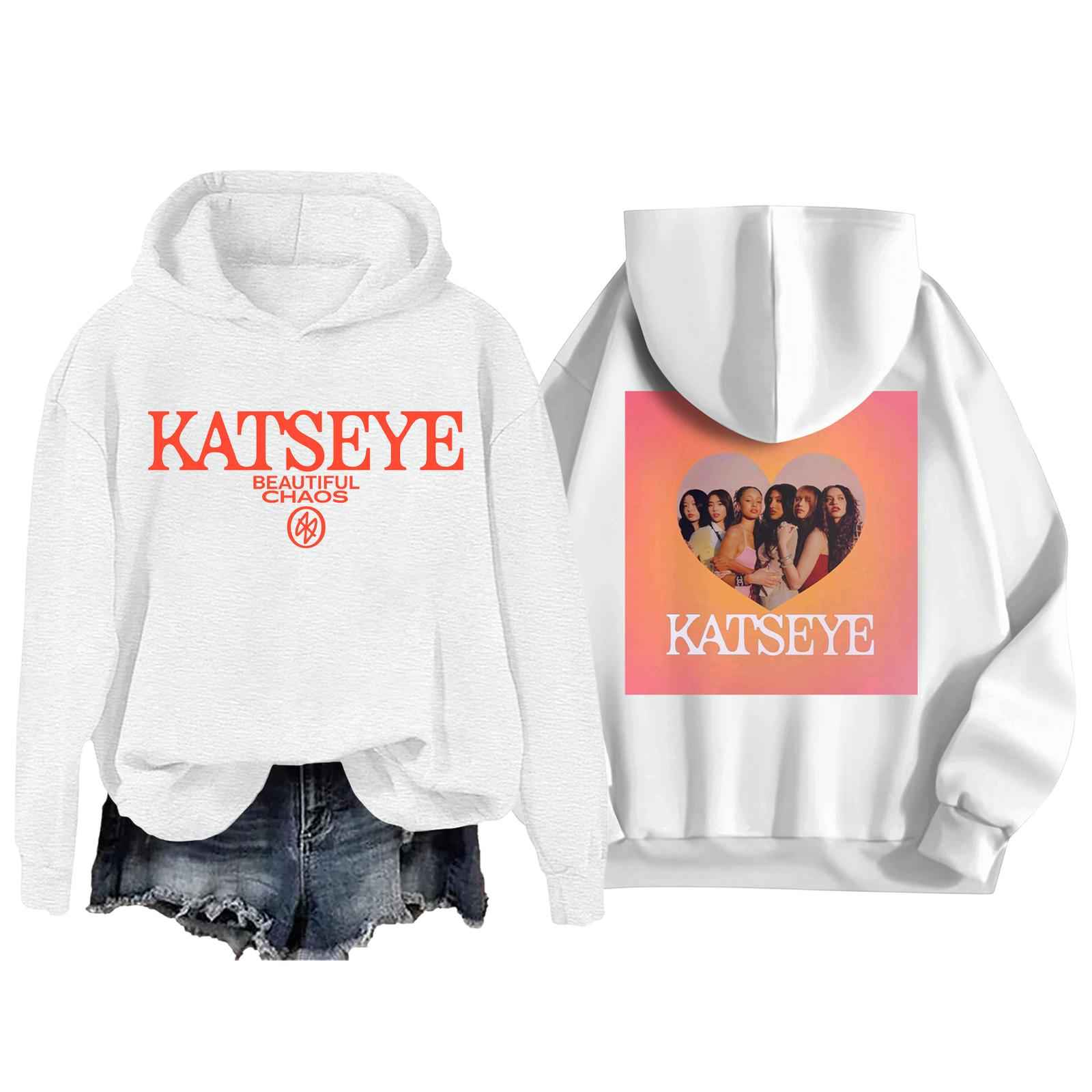 

Женская модная повседневная толстовка с длинным рукавом, свободная, с принтом, спортивная, с длинным рукавом, с капюшоном XL белый