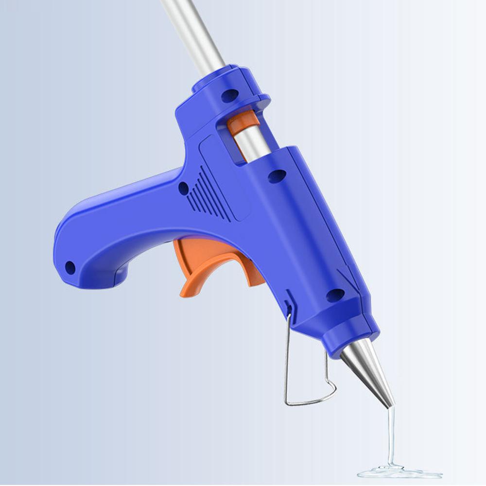 20W Portable Hot Glue Gun with 12 Glue Sticks Kids Handheld Mini Glue Gun Household Melt Glue Gun