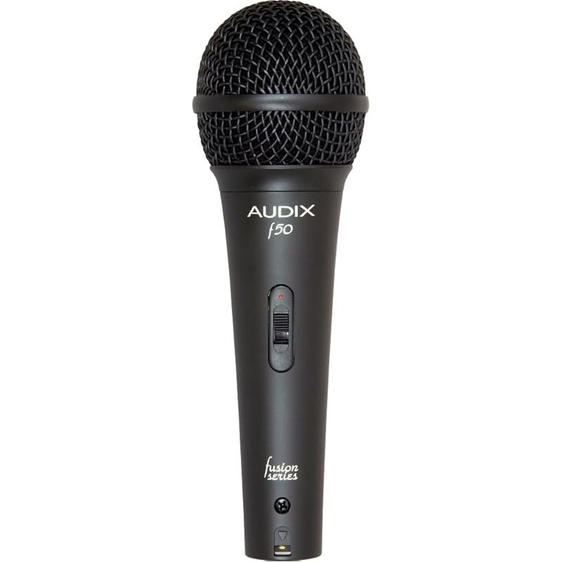

AUDIX Audix f50S vocal Recording of singing for studio recording handheld dynamic microphone With on-off switch unidirectional black