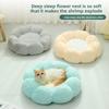 Pet Bed, Round Flower Bed, Cat Winter Warmth, Plush Cat Bed, All-season Suitable Dog Bed