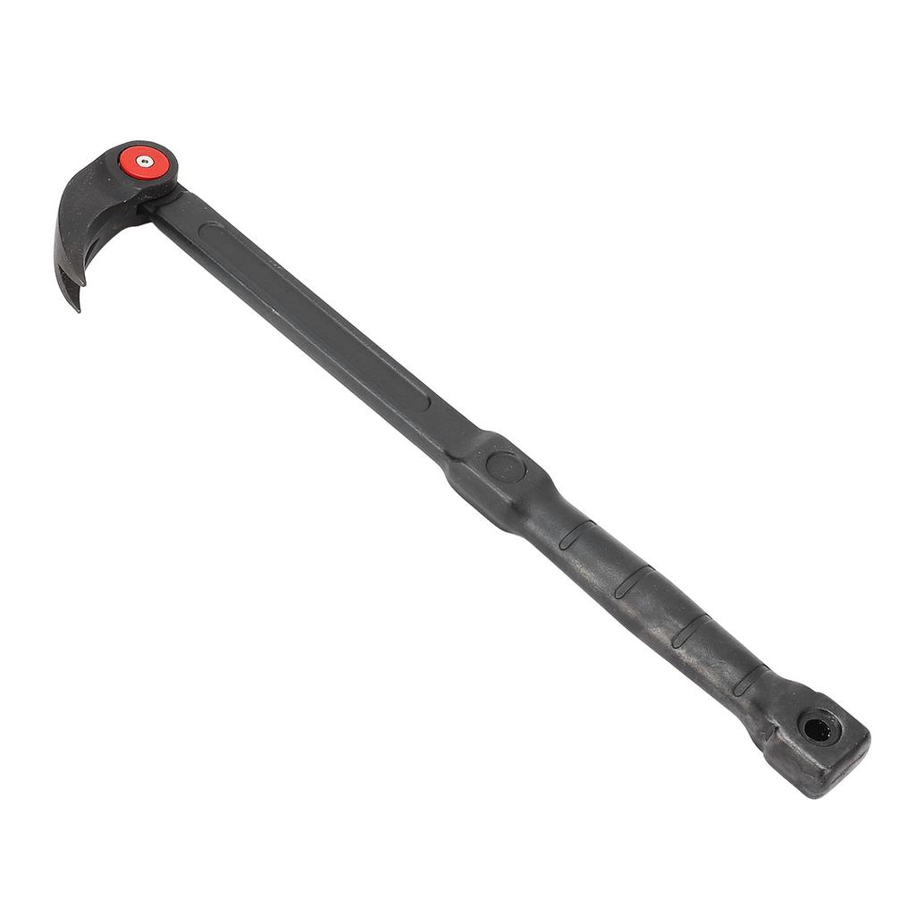 14in Rolling Head Pry Bar Cr V Steel Multifunctional Ratchet Tire Wrecking Bar for Automotive Repair