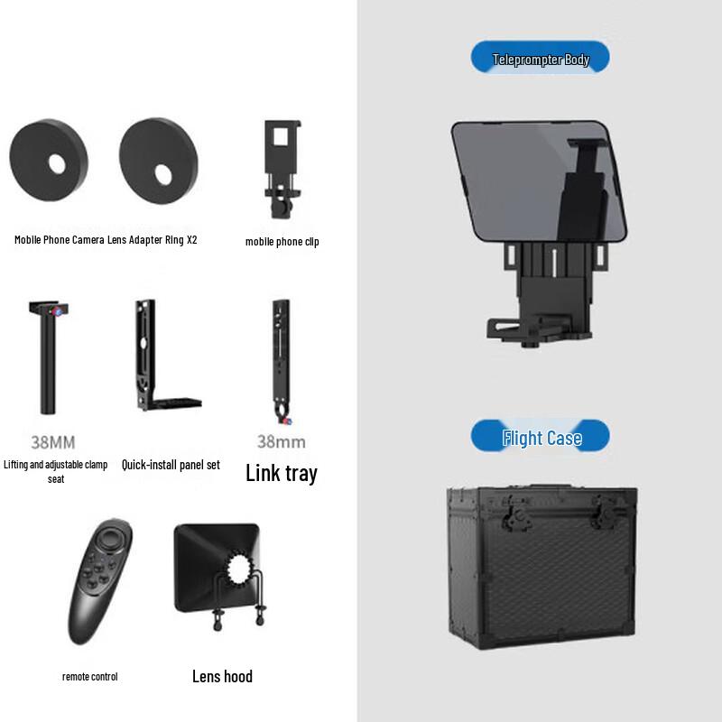 

Portable Phone and Tablet Teleprompter