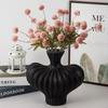 Plastic Irregular Shape Vase Imitation Ceramic Flower Arrangement Vase Water Cultivation Vase