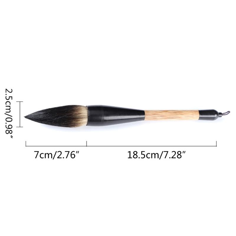 Chinesische Frühlingsfest-Couplets Kalligraphiepinsel Traditioneller trichterförmiger Sumi-Zeichenpinsel Landschaftsmalerei