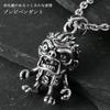 Shinjuku Gin no Kura Zombie Pendant Top Silver 925 Monster Dead Horror Item Halloween (No Chain) Men's