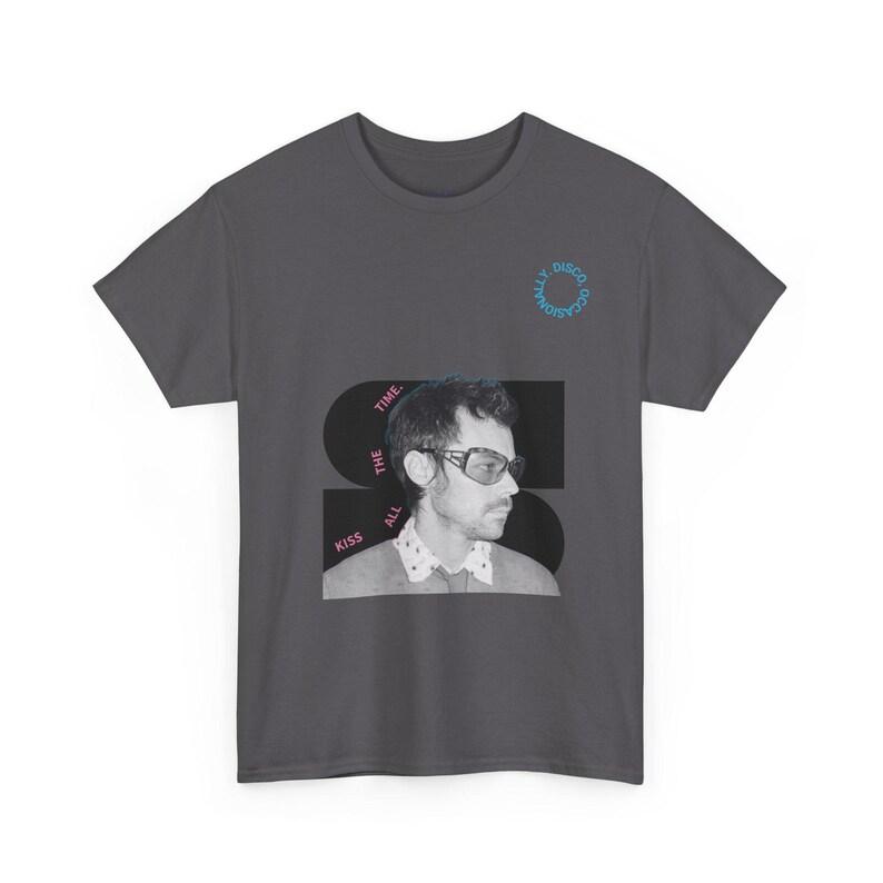 Harry Styles Kiss All The Time Disco Occasionally Women T Shirt HS Fan Art Tee Album Shirt Unofficial Merch Gift for Fans