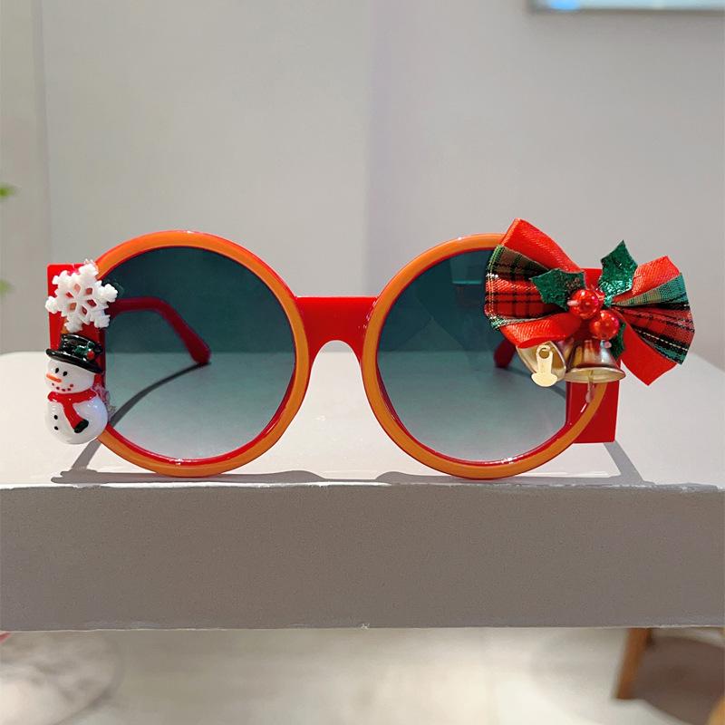Oversized Round Merry Christmas Luxury Brand Designer Sunglasses Women For Men Vintage Popular Party Decorate Punk Sun Glasses