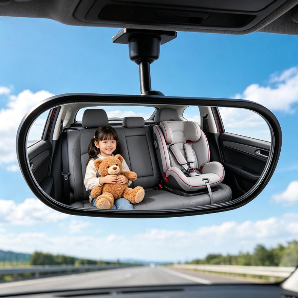 Mini Rear View Mirror Safety Blind Spot Mirror Auxiliary Back Seat View Mirror Baby