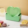 Heart-shaped Snack and Fruit Dish for Dining or Coffee Table