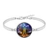 12 Sign Bracelet, Constellation Jewelry