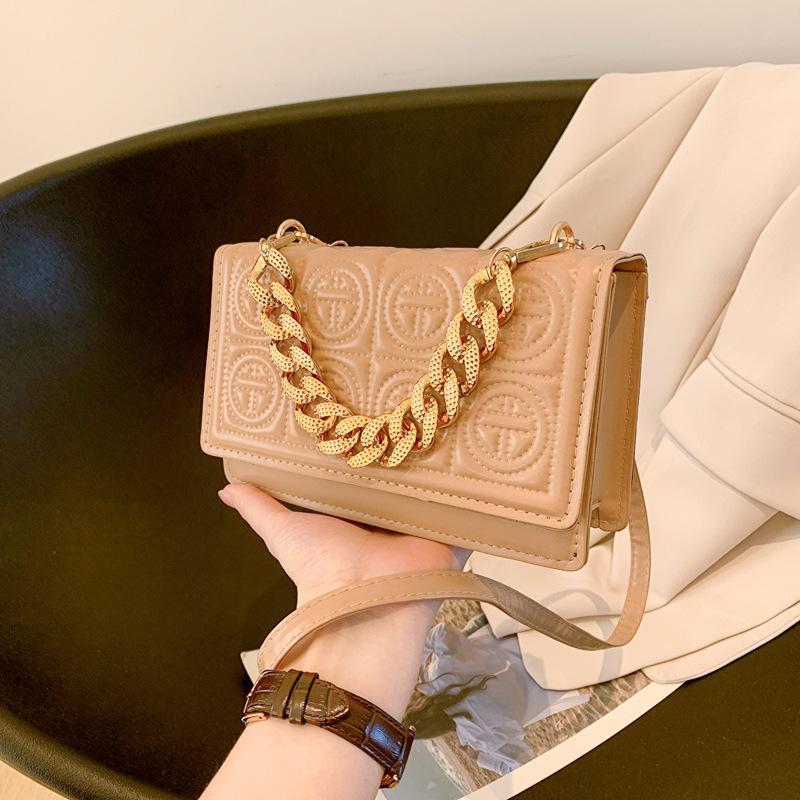 Shoulder Bag Crossbody Women Soft Leather Fashion Simple Solid Color Casual
