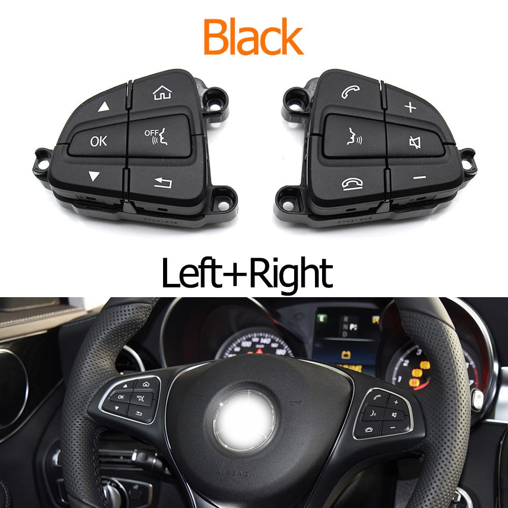 Car Steering Wheel Control Switch Button Repair Kit For Mercedes BENZ C GLC Class W205 W253 C200 C300 GLC200 GLC260 GLC300 4YHD