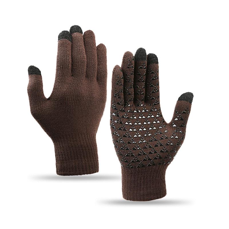 Winter Knitted Fleece-Lined Hat & Scarf Set for Men, Women & Kids - Thick Wool Parent-Child Cap